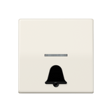 JUNG Kontrollwippe Schalter ws glz AS 591 K1KO5 Klingel