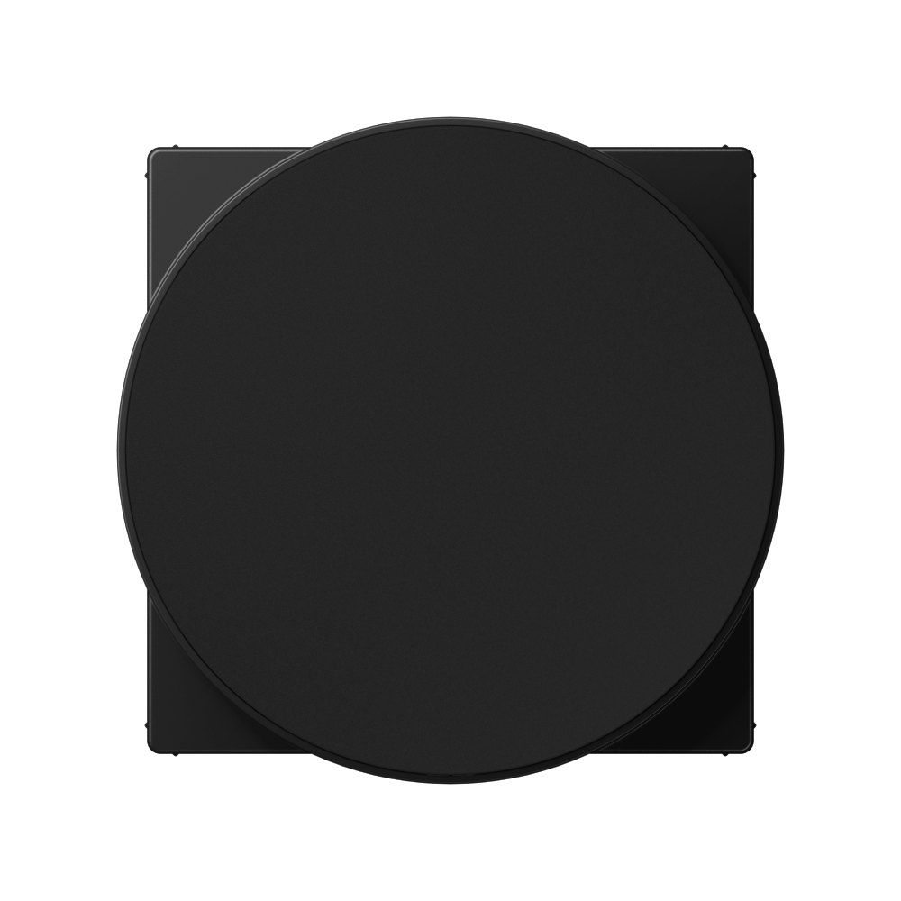 JUNG Abdeckung Blende gra-sw lack A WC MAG SWM