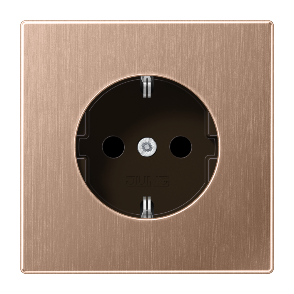 JUNG Steckdose 1f brz mt UP IP20 vert BRG 1520 N