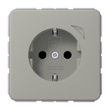 JUNG Steckdose 1f pt glz UP m.BS IP20 BT CD 1521 SE PT vert