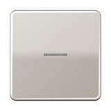 JUNG Bedienelement 1f pt m.Abd glz LED BT CD 17101 PT f.Dimmeins f.Schalteins