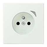 JUNG Steckdose 1f out_gri mt UP m.BS BT LC 1521 F S 210 Schutzk IP20 vert