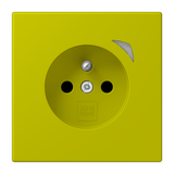 JUNG Steckdose 1f ver_oli_vif mt UP m.BS BT LC 1521 F S 249 Schutzk IP20 vert