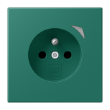 JUNG Steckdose 1f ver_ang mt UP m.BS BT LC 1521 F SE 216 Schutzk IP20 vert