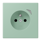 JUNG Steckdose 1f ver_ang_cla mt UP m.BS BT LC 1521 F SE 217 Schutzk IP20 vert