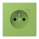 JUNG Steckdose 1f ver_31 mt UP m.BS IP20 BT LC 1521 F SE 220 Schutzk vert