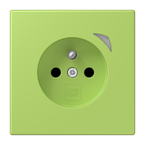 JUNG Steckdose 1f ver_cla mt UP m.BS BT LC 1521 F SE 221 Schutzk IP20 vert