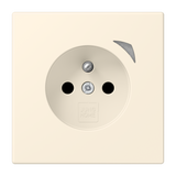 JUNG Steckdose 1f bla_ivo mt UP m.BS BT LC 1521 F SE 245 Schutzk IP20 vert