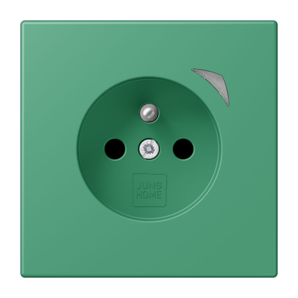 JUNG Steckdose 1f ver_59 mt UP m.BS IP20 BT LC 1521 F SE 250 Schutzk vert