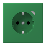 JUNG Steckdose 1f gn mt UP m.BS IP20 BT LC 1521 S 219 vert