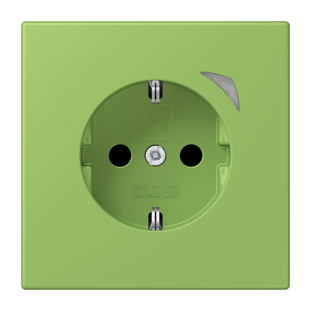 JUNG Steckdose 1f ver_31 mt UP m.BS IP20 BT LC 1521 S 220 vert