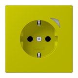 JUNG Steckdose 1f gn mt UP m.BS IP20 BT LC 1521 S 249 vert