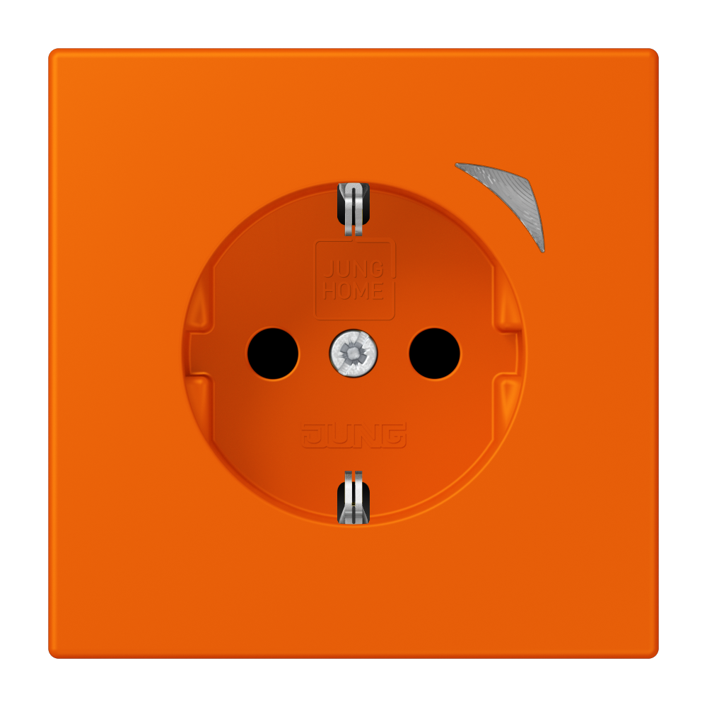 JUNG Steckdose 1f or mt UP m.BS IP20 BT LC 1521 SE 224 vert