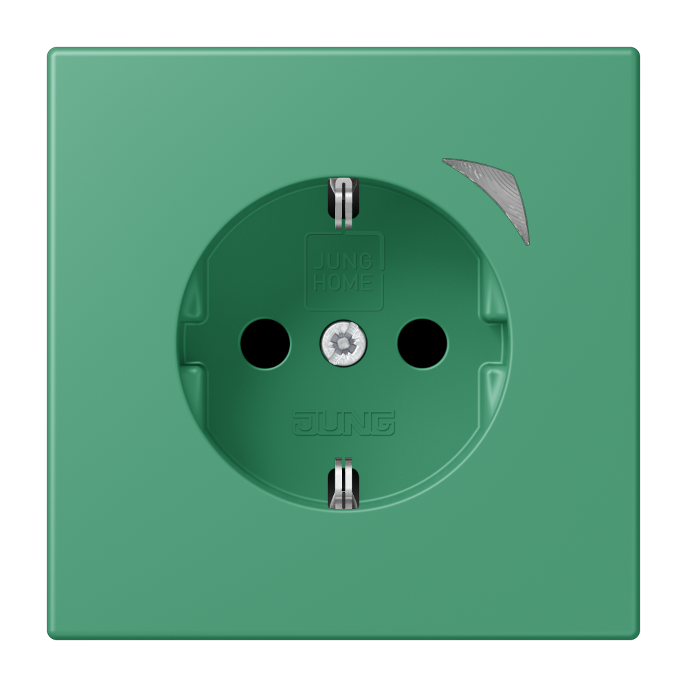 JUNG Steckdose 1f ver_59 mt UP m.BS IP20 BT LC 1521 SE 250 vert