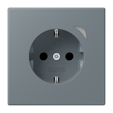 JUNG Steckdose 1f gri_59 mt UP m.BS IP20 BT LC 1521 SE 251 vert