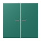 JUNG Bedienelement 2f ver_ang m.Abd mt BT LC 17102 216 f.Dimmeins f.Schalteins