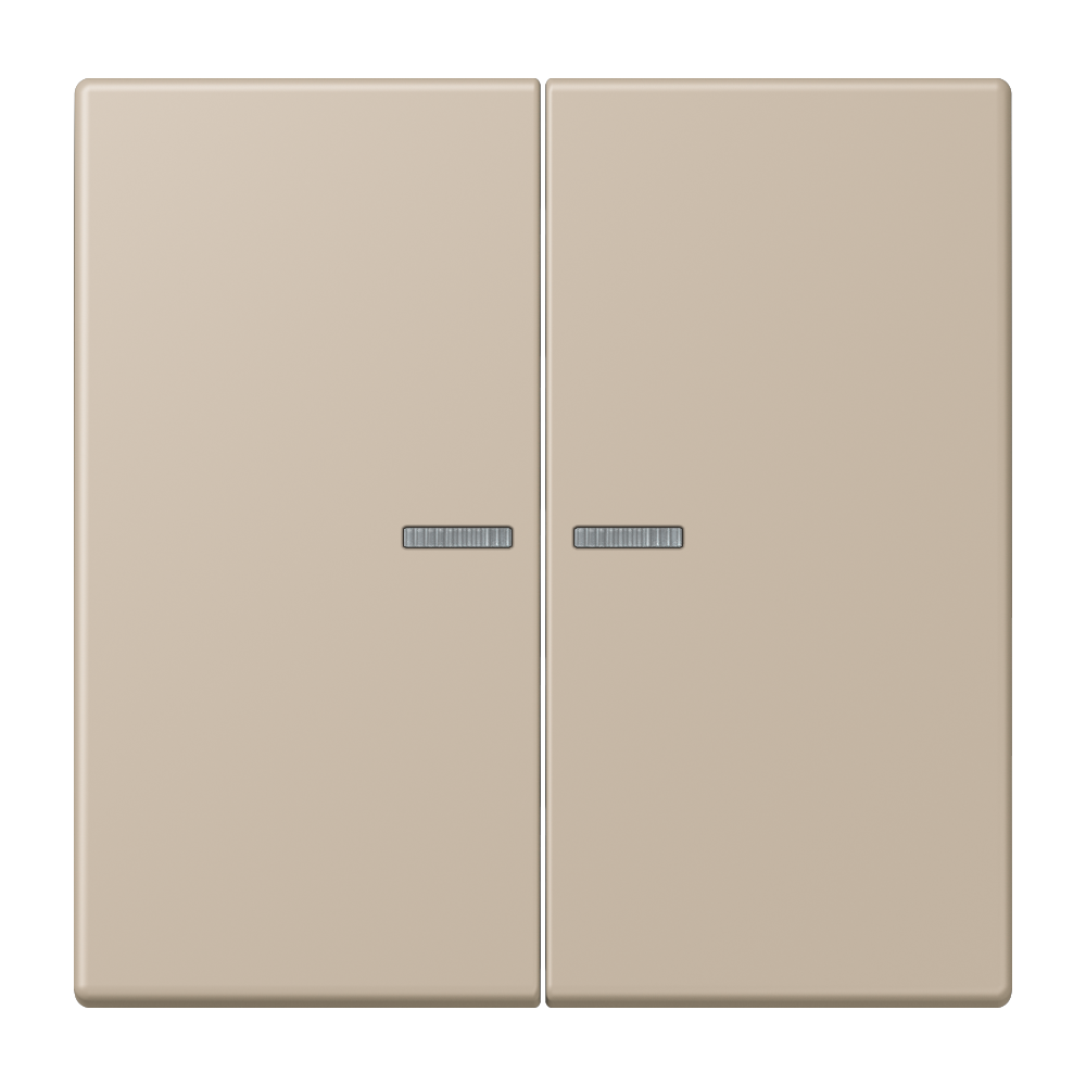 JUNG Bedienelement 2f omb_nat_cla m.Abd BT LC 17102 243 f.Dimmeins f.Schalteins