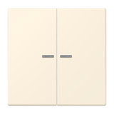 JUNG Bedienelement 2f bla_ivo m.Abd mt BT LC 17102 245 f.Dimmeins f.Schalteins