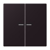 JUNG Bedienelement 2f noi_d'i m.Abd mt BT LC 17102 248 f.Dimmeins f.Schalteins