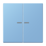 JUNG Bedienelement 2f ble_cer_59 m.Abd BT LC 17102 256 f.Dimmeins f.Schalteins