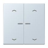 JUNG Bedienelement 2f out_pal m.Abd mt BT LC 17102 P 209 f.Dimmeins LED