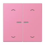 JUNG Bedienelement 2f ros_vif m.Abd mt BT LC 17102 P 246 f.Dimmeins LED