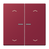 JUNG Bedienelement 2f le _rub m.Abd mt BT LC 17102 P 255 f.Dimmeins LED