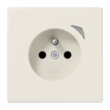 JUNG Steckdose 1f ws glz UP m.BS Schutzk BT LS 1521 F SE IP20 vert