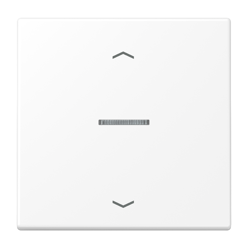 JUNG Bedienelement 1f schn-ws m.Abd mt BT LS 17101 P WWM f.Dimmeins LED