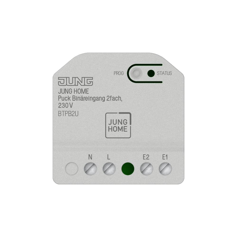 JUNG Binäreingang UP LED 2f BT P B2 U