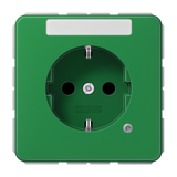 JUNG Steckdose 1f gn glz UP m.BS IP20 CD 1520 BFNAKO GN BSF vert