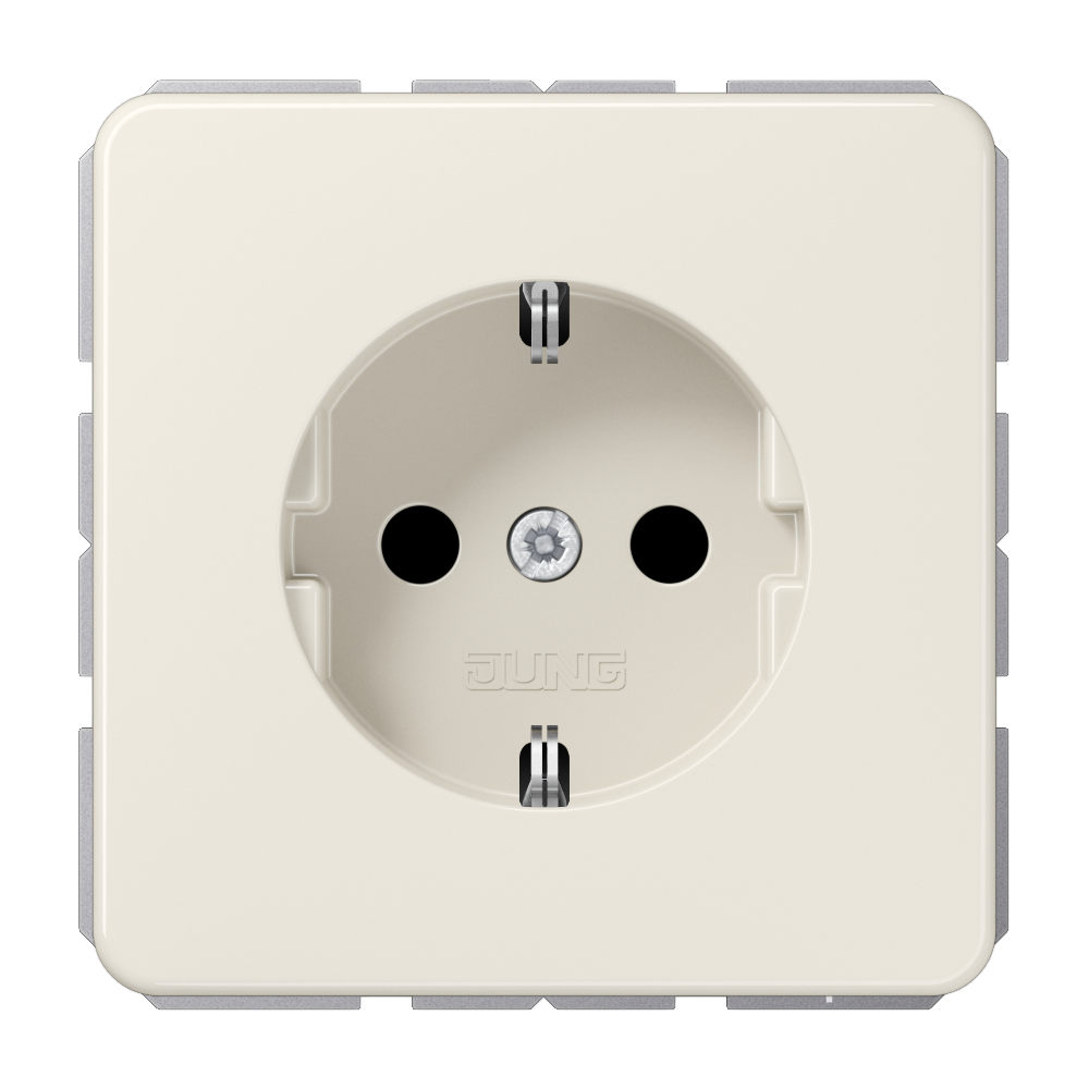 JUNG Steckdose 1f cws glz UP IP20 vert CD 1520 N