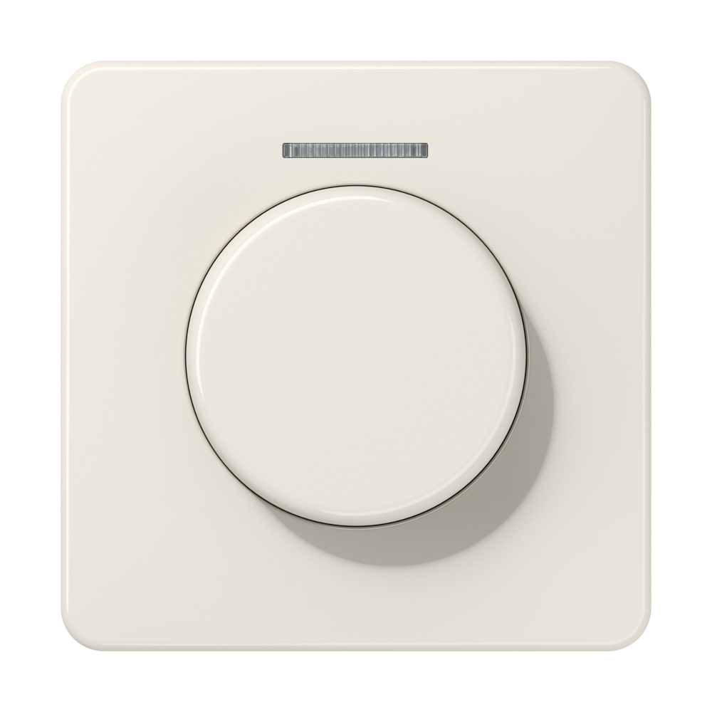 JUNG Drehknopf Symbol Dimmer ws glz CD 1540 KO5
