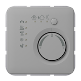 JUNG Raumtemperaturregler UP KNX lgr glz CD 2178 GR Bedienelement VorOrt_Bedien
