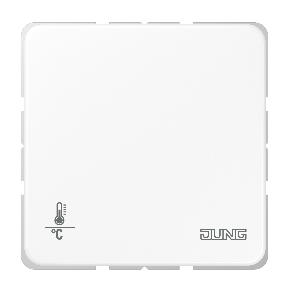 JUNG Raumtemperaturregler UP KNX aws glz CD 2178 ORTS WW Basiselem