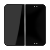 JUNG Wippe 1t Jalousie sw glz Pfeile CD 401 TSAP SW