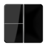 JUNG Taste 3t Schalter sw glz CD 403 TSA SW