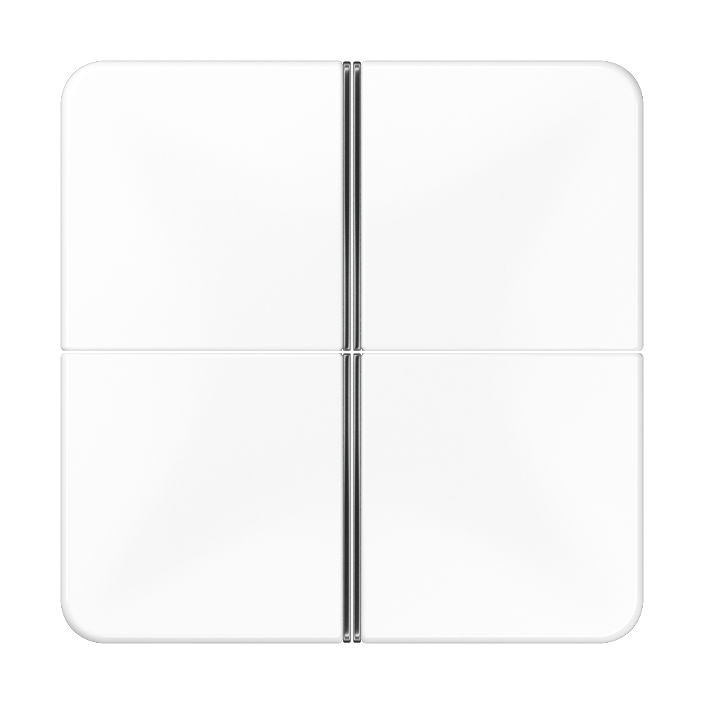 JUNG Taste_4t Schalter aws glz CD 404 TSA WW