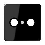 JUNG Zentralplatte Ant.dose 2f sw CD 561 TV SW Schraubbef