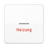 JUNG Kontrollwippe Schalter aws glz CD 590 H WW austb.Symb