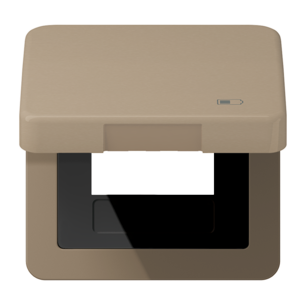 JUNG Klappdeckel go CD 590 KL USB GB