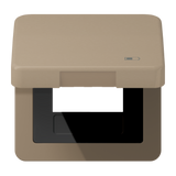 JUNG Klappdeckel go CD 590 KL USB GB