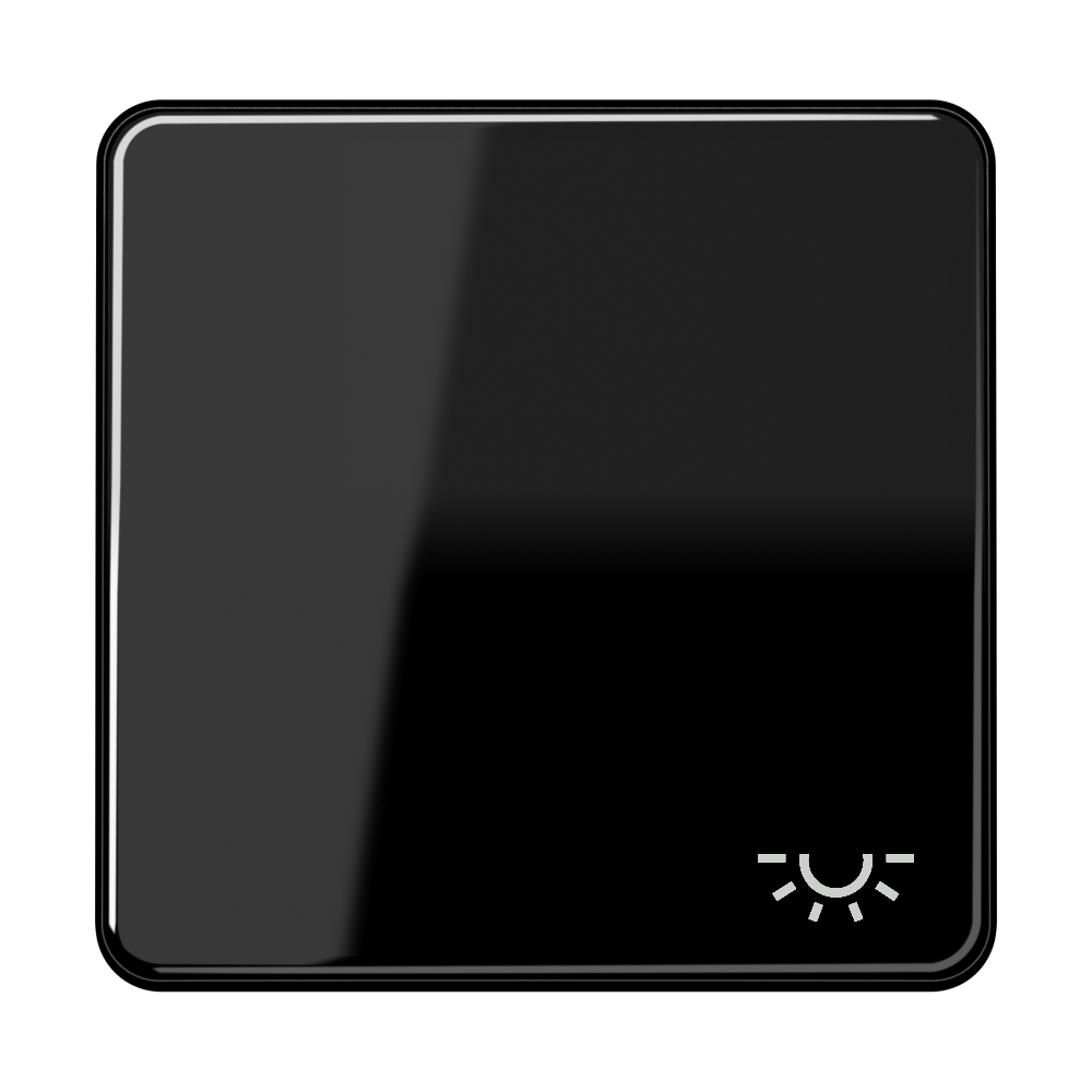 JUNG Wippe Schalter sw glz Licht CD 590 L SW