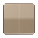 JUNG Wippe Serien Schalter go/brz glz CD 595 GB