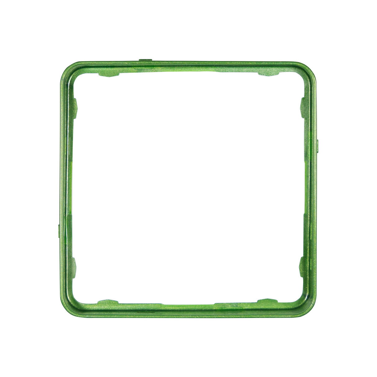 JUNG Applikationsrahmen Kst gn glz CD / CD PLUS CDP 81 GNM RAL6002