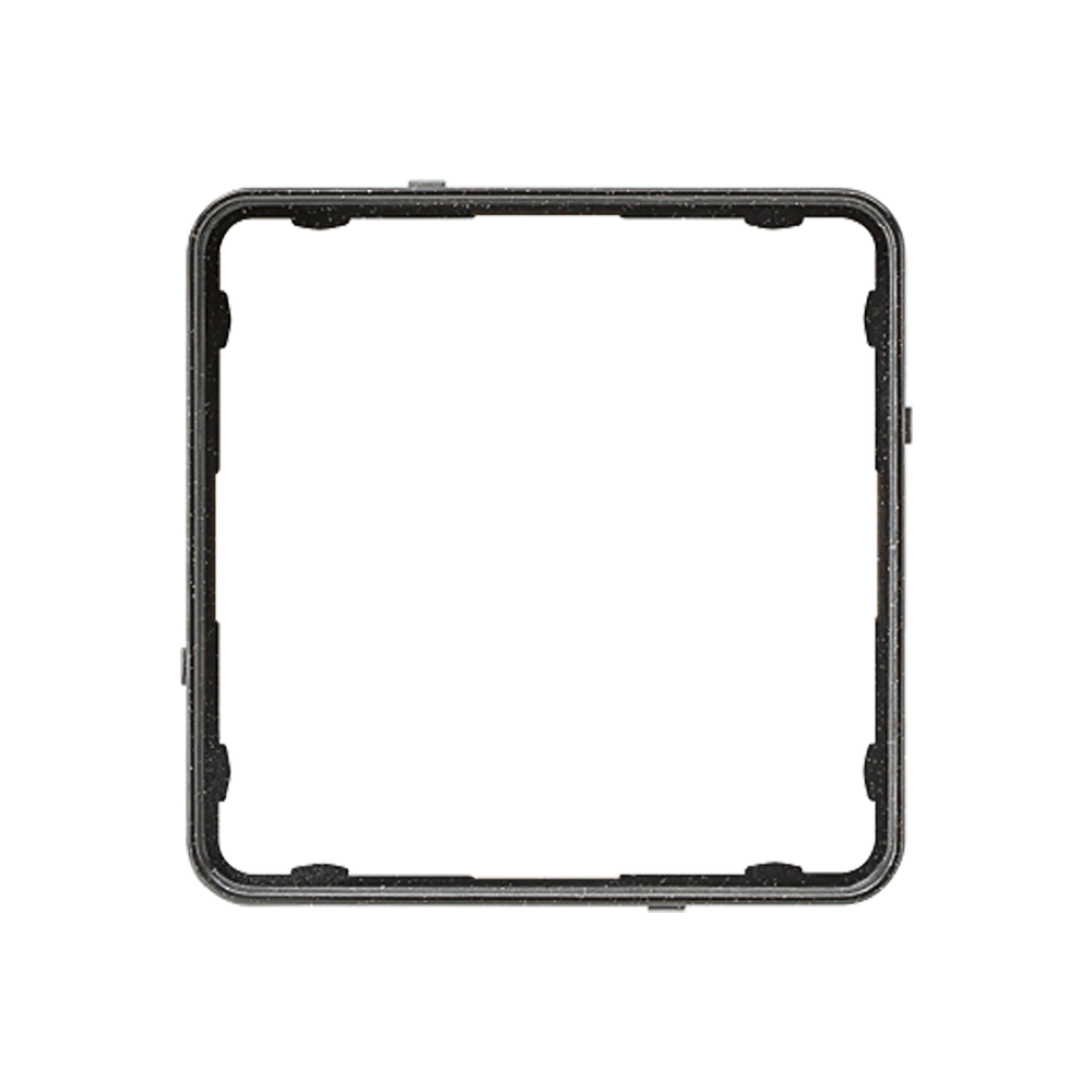JUNG Applikationsrahmen Kst sw glz CD / CD PLUS CDP 81 SWM RAL7021