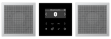 JUNG Radio RDS alu digi 1Weck 16speich LS DAB AL2 BT m.NT UKW-Empfänger