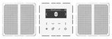 JUNG Radio RDS ws digi 1Weck 16speich CD DAB 2 BT WW m.NT UKW-Empfänger
