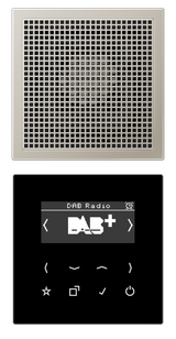 JUNG Radio RDS sw digi 1Weck 16speich LS DAB ES1 m.NT UKW-Empfänger