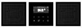 JUNG Radio RDS sw digi 1Weck 16speich LS DAB 2 SW m.NT UKW-Empfänger
